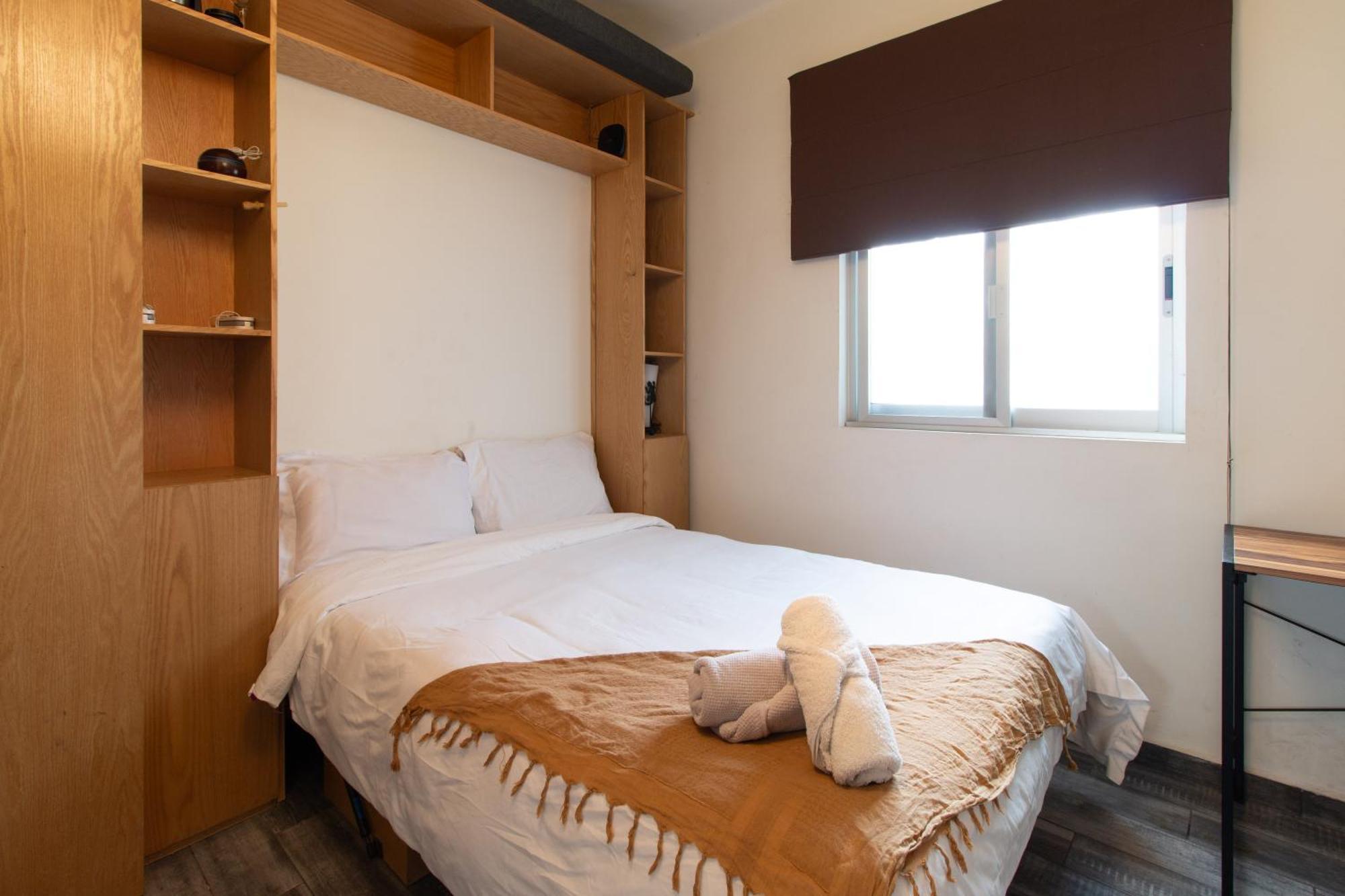 Encantador Estudio Privado Con Bano Y Kitchenette * Mexico City
